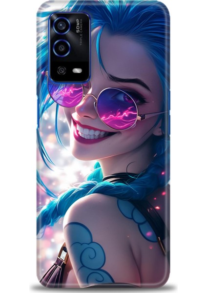 Oppo A55 4g Kılıf Hd Baskılı Kılıf + 9h Nano Tam Kaplayan Ekran Koruyucu 274