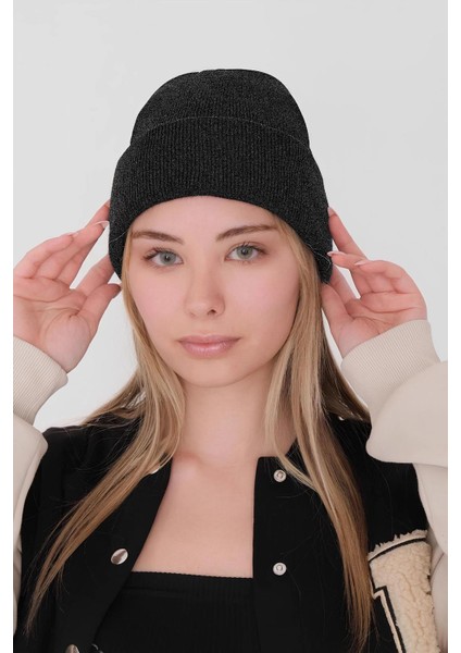 Katlamalı Basic Bere - Siyah -Vlmr fiyatları