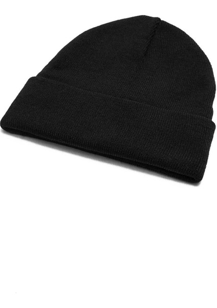 Katlamalı Basic Bere - Siyah -Vlmr fırsatları