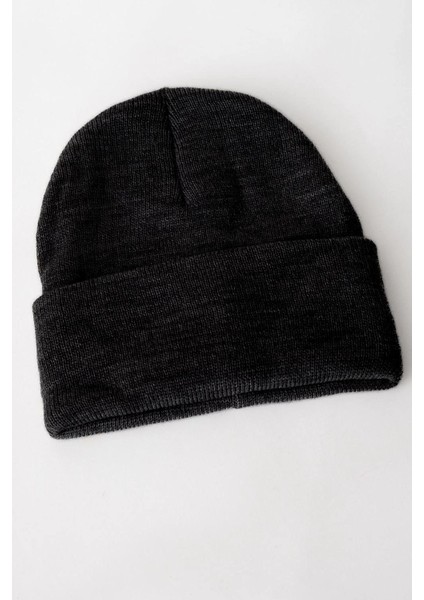 Katlamalı Basic Bere - Siyah -Vlmr indirimleri