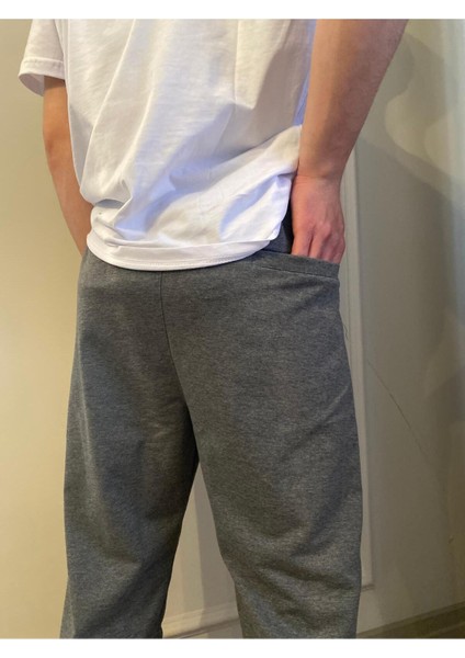 Erkek Siyah Standart Fit Normal Kesim 2 Iplik Cepli Cool & Comfort Pamuklu Jogger Eşofman Altı modelleri