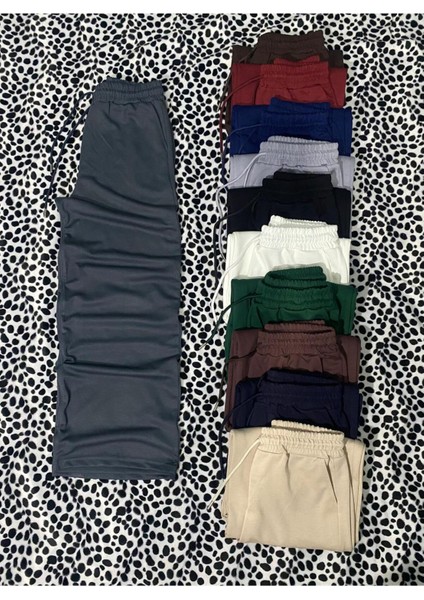 Geniş Paça Modal Eşofman Altı Antrasit Wide Leg fiyatları