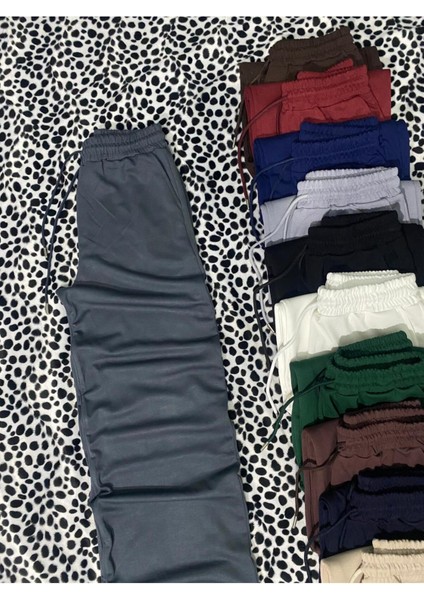 Geniş Paça Modal Eşofman Altı Antrasit Wide Leg fırsatları