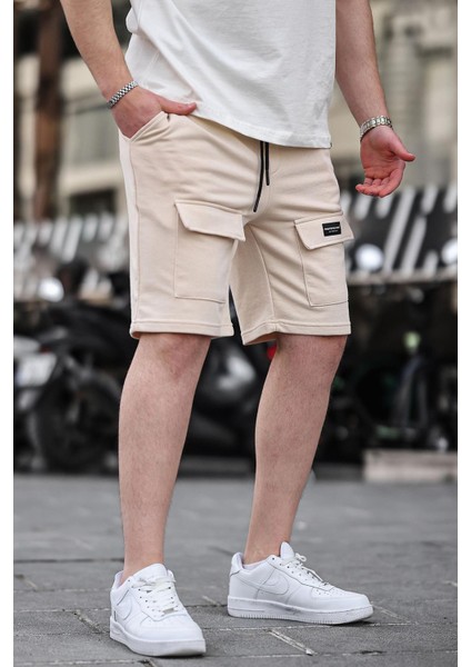 Bej Erkek Basic Şort 6533 fiyatları