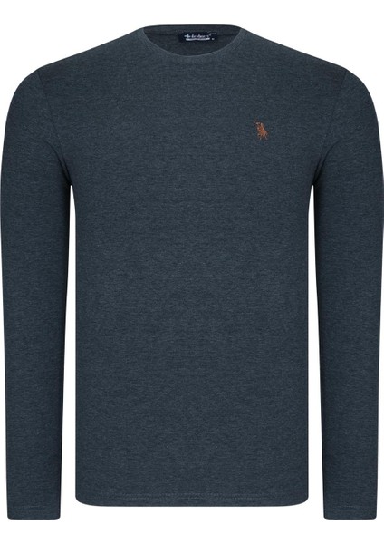 Üçlü Set T8588 Dewberry Yuvarlak Yaka Erkek Sweatshırt-Siyah-Antrasit-Bordo fırsatları