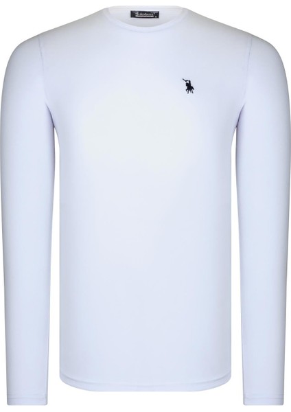 Üçlü Set T8588 Dewberry Yuvarlak Yaka Erkek Sweatshırt-Siyah-Beyaz-Bordo modelleri