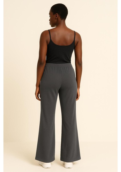 Anthracite Kadın Bol Paça Eşofman Altı fırsatları