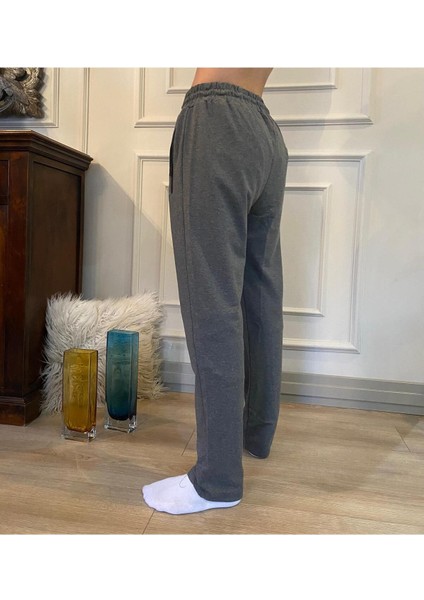 Erkek Antrasit Standart Fit Normal Kesim 2 Iplik Cepli Rahat Pamuklu Jogger Eşofman Altı - MG-E00114 fiyatları