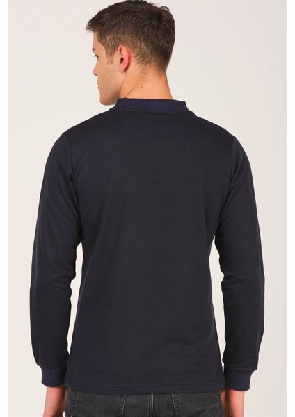 V4002 Dewberry V Yaka Erkek Sweatshırt-Lacivert fiyatları