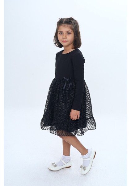 Kız Çocuk Fırfırlı Tüllü Elbise fiyatları