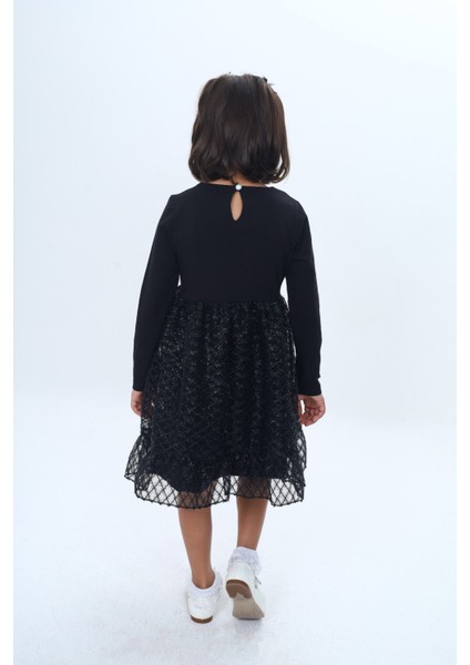 Kız Çocuk Fırfırlı Tüllü Elbise fırsatları