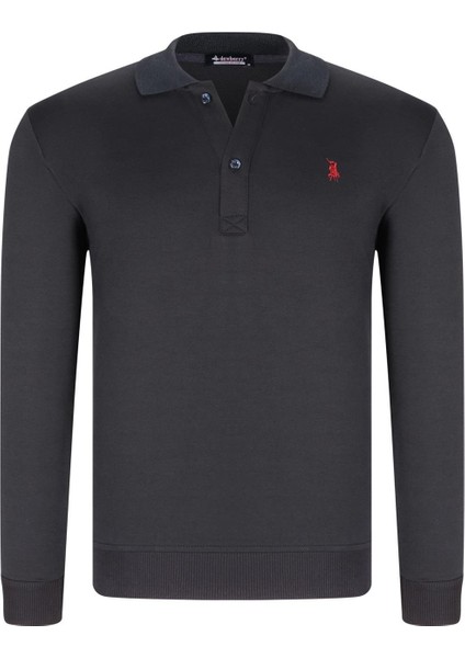 Üçlü Set V4007 Dewberry Erkek Sweatshırt-Lacivert-Antrasit-Gri fiyatları