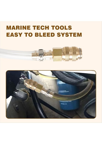 Seastar Hidrolik Direksiyon Sıvısı Dolgu Tüpü Kiti Için Hidrolik Direksiyon Kiti Tüm Dış Takas Sterndrive ve Içinde (Yurt Dışından) indirimleri