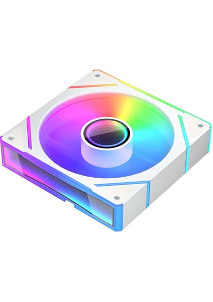 Fc7 120MM Argb Pwm Tekli Ayna Tasarımlı Beyaz Kasa Fanı fiyatları