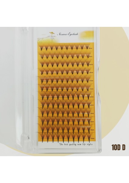 10D Hazır Demet Ipek Kirpik 0.07 D Kıvrım 8-15MM Mix Kutu fiyatları