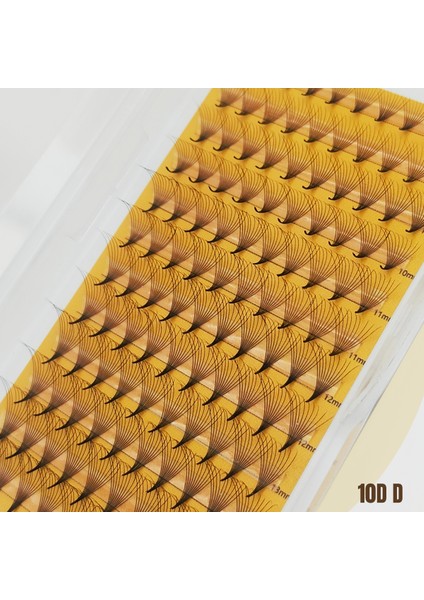 10D Hazır Demet Ipek Kirpik 0.07 D Kıvrım 8-15MM Mix Kutu indirimleri