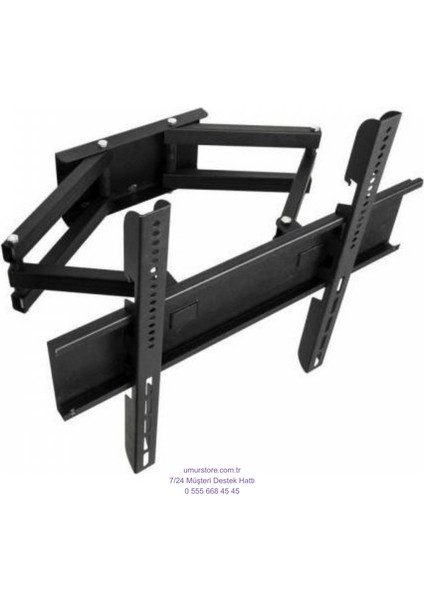 43PUS7009/62 43'' 108 Ekran Uyumlu LCD LED Tv Çift Kollu Hareketli Duvar Askı Aparatı fiyatları