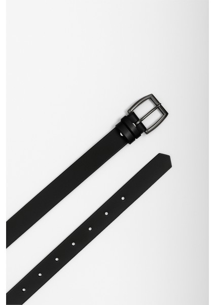 Kadın Siyah Kare Tokalı Suni Deri Kemer – Günlük ve Jean Kombinleri Için Şık Aksesuar modelleri