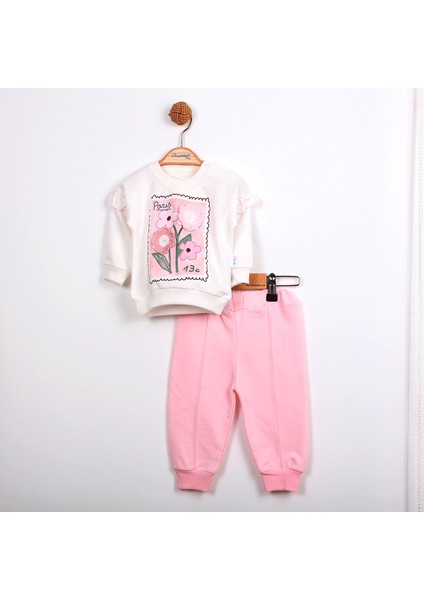 Örgü Çiçekli Takım