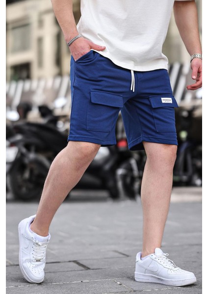 Lacivert Erkek Basic Şort 6533 modelleri