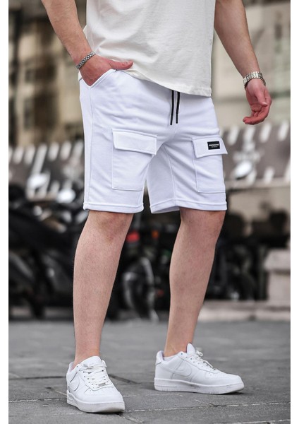 Beyaz Erkek Basic Şort 6533 fiyatları