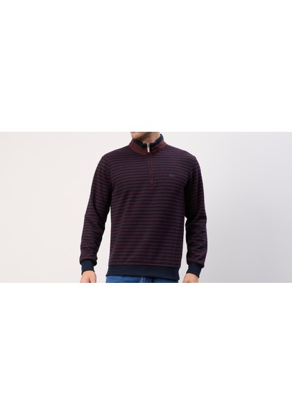 Fermuar Yaka Bordo Regular Fit modelleri