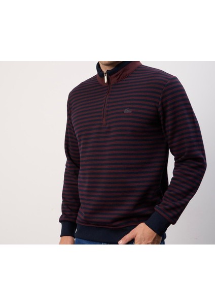 Fermuar Yaka Bordo Regular Fit indirimleri