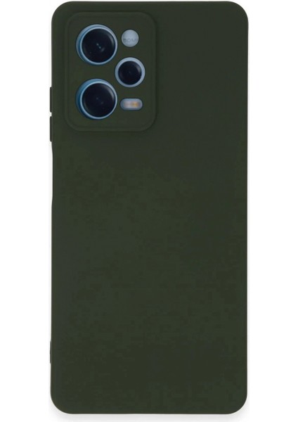 Xiaomi Redmi Note 12 Pro 5g Kılıf Nano Içi Kadife Silikon - Koyu Yeşil (K95)