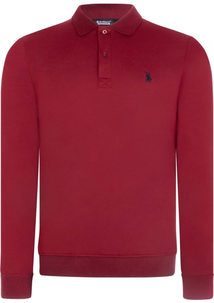 V9007 Dewberry Erkek Sweatshırt-Bordo