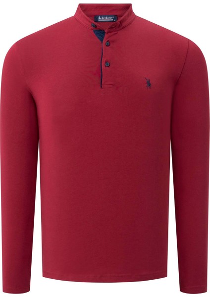 Dörtlü Set V4009 Dewberry Erkek Sweatshırt-Siyah-Beyaz-Lacivert-Bordo indirimleri