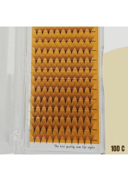 10D Hazır Demet Ipek Kirpik 0.07 C Kıvrım 8-15MM Mix Kutu fiyatları