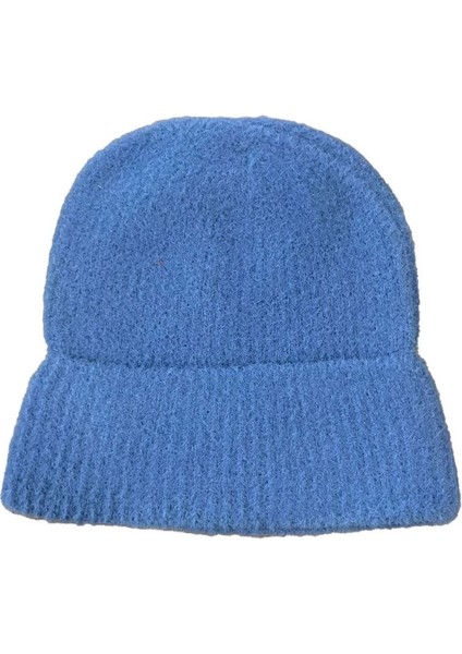 Tam Kalıp Ince Sakallı Triko Bere - Indigo -Vlmr