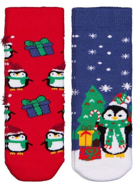 Penguen Havlu 6-18 Ay 2'li Bebek Kız Çorap Set fiyatları