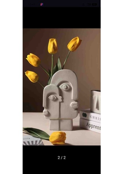 Picasso Face Dekoratif Seramik Vazo fiyatları