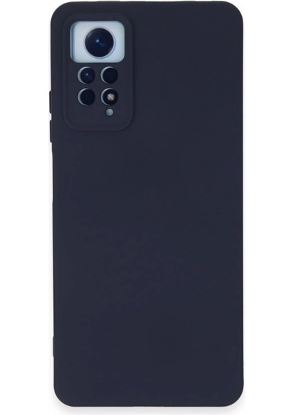 Xiaomi Redmi Note 12 Pro 4g Kılıf Nano Içi Kadife Silikon - Lacivert (K95)