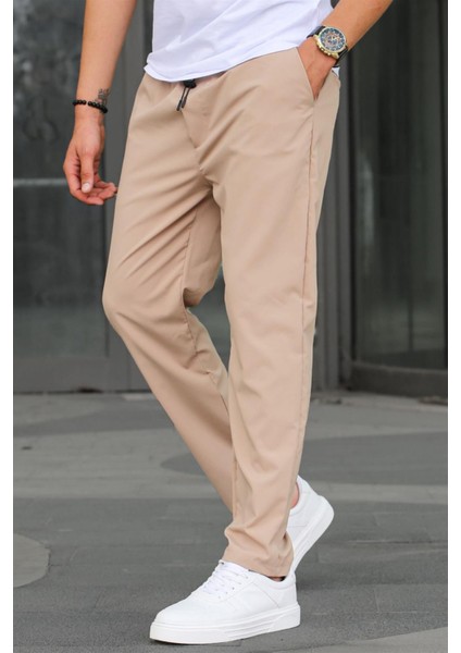 Kumaş Paraşüt Bej Basic Erkek Pantolon 6513 fiyatları