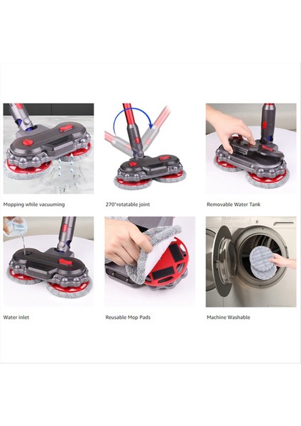 Dyson V15 V8 V7 V10 V11 Için Elektrikli Zemin Temizleme Başlığı (Yurt Dışından) modelleri