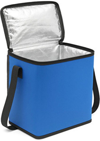 Araç Termosu Çantası Isı Yalıtımlı Mavi Piknik ve Kamp İçin 40x32x20 cm Boyutlarında