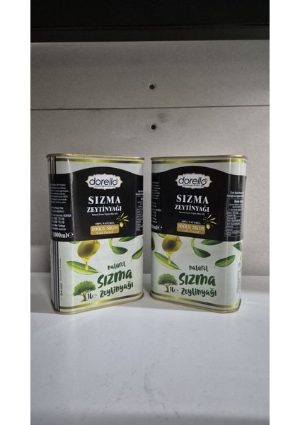Soğuk Sıkım Natürel Sızma Zeytinyağı 1 L Teneke fiyatları