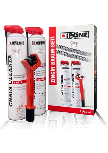 Zincir Bakım Seti ( Özel Kutuda Fırça Hediyeli )