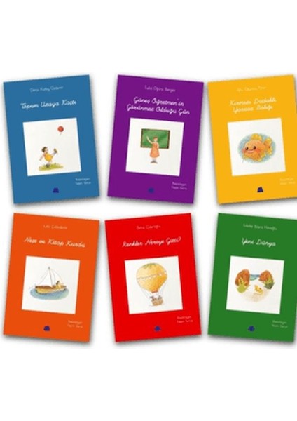 Severek Okuyorum 6 Kitaplık Set