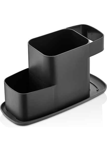 Tezgahüstü Kaşıklık Süngerlik Deterjan Organizeri Qlux Tezgah Düzenleyici L-00776 fiyatları