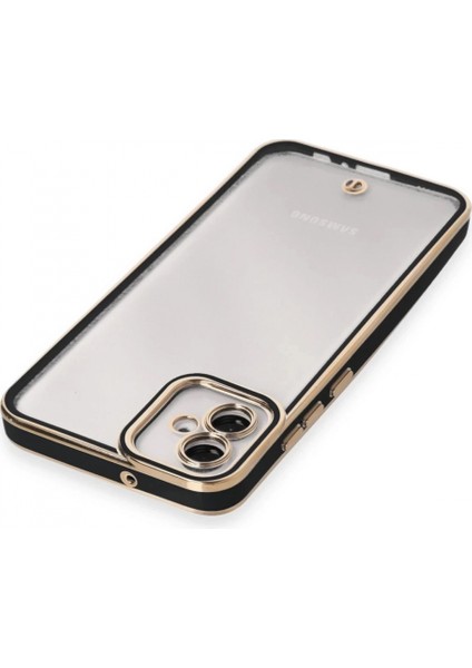 Samsung Galaxy A04E Kılıf Liva Lens Silikon - Siyah (K95) fırsatları