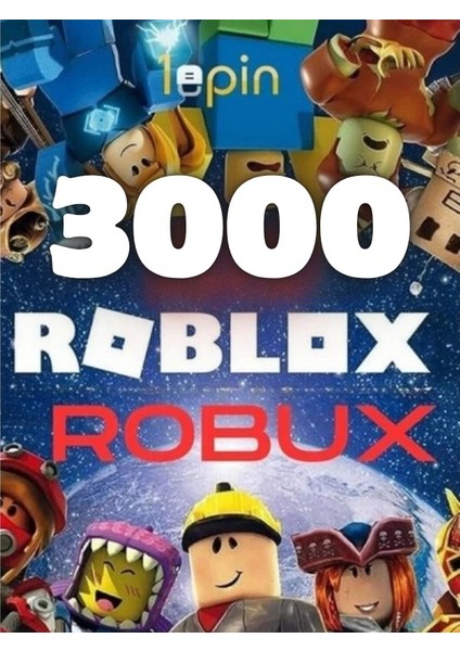 3000 Robux