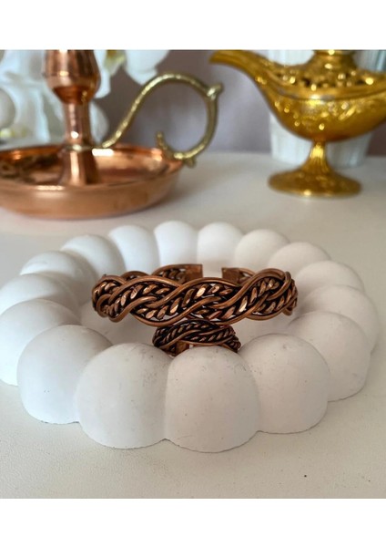 Sarmal Bakır Bileklik