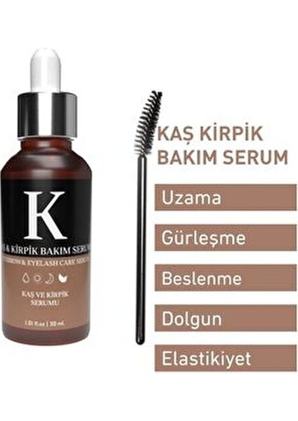 Kaş Şekillendirici Wax ve Kaş Kirpik Serumu 50 ml Uzun Süreli Etkiyle