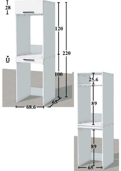 Üst Dolaplı Çok Amaçlı Çamaşır Makinesi Dolabı modelleri