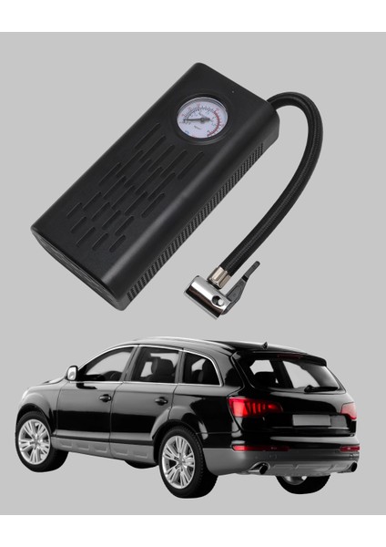 Bfs Elektrikli Hava Kompresörü Type-C USB Şarjlı Çok Fonksiyonlu Lastik Pompası indirimleri