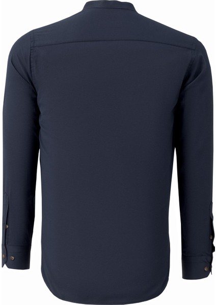 G986 Dewberry Erkek Gömlek-Lacivert fiyatları