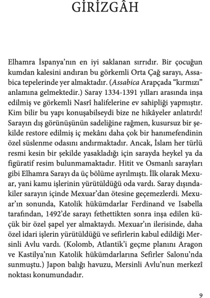 Bir Dünya Harikası Elhamra - Robert Irwin indirimleri